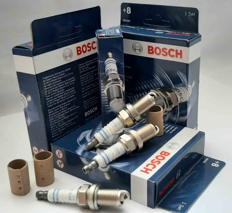 شمع خودرو بوش تک پلاتین +8 (دست 4تایی) اصلی