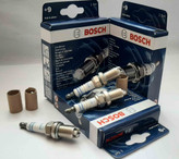 شمع خودرو بوش آلمان دوپلاتین +9 (دست 4تایی ) اصلی