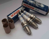 شمع خودرو بوش آلمان دوپلاتین +9 (دست 4تایی ) اصلی